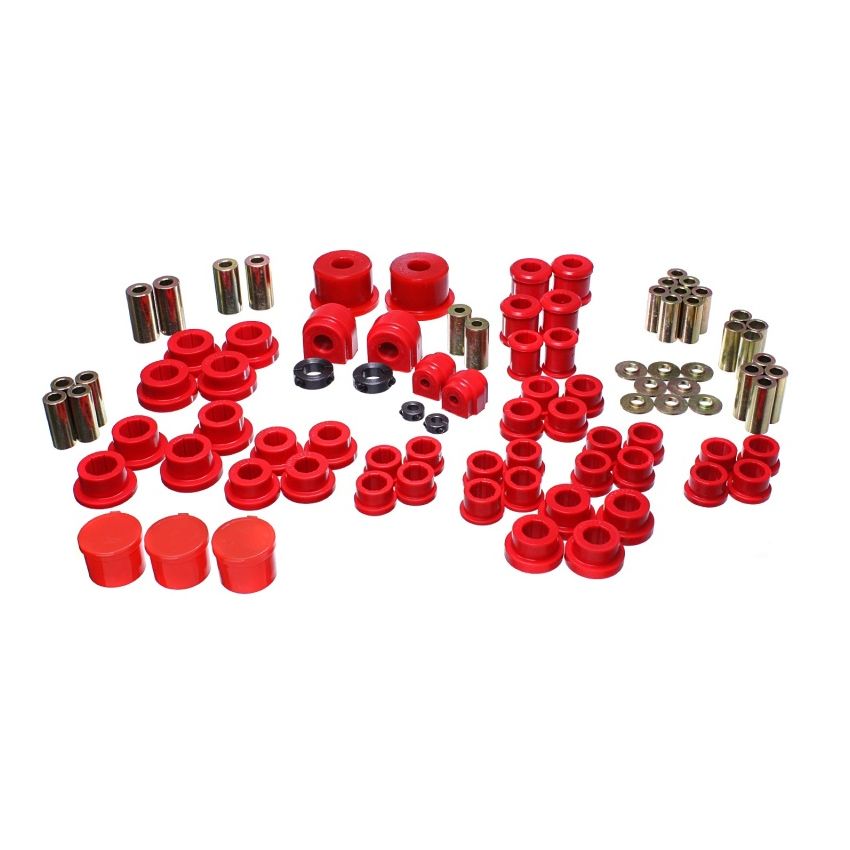 Energy Suspension 2016 Mazda Miata (ND) Red Hyper-flex Master Bushing Set