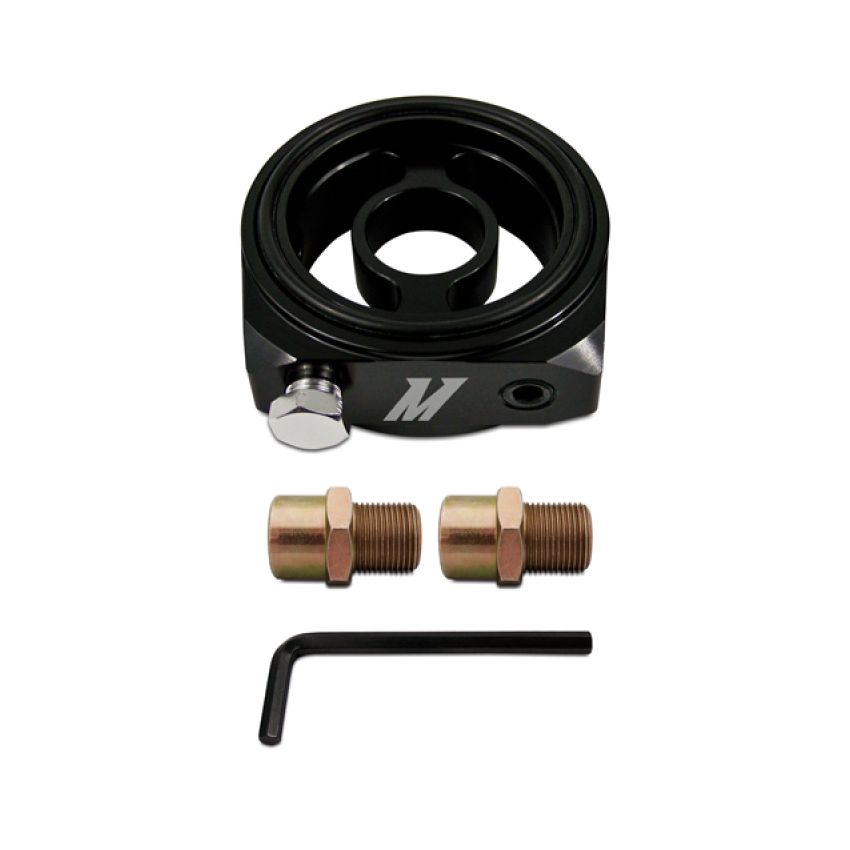 Mishimoto Oil Sandwich Plate Adapter with 3 x 1/8in NPT Ports