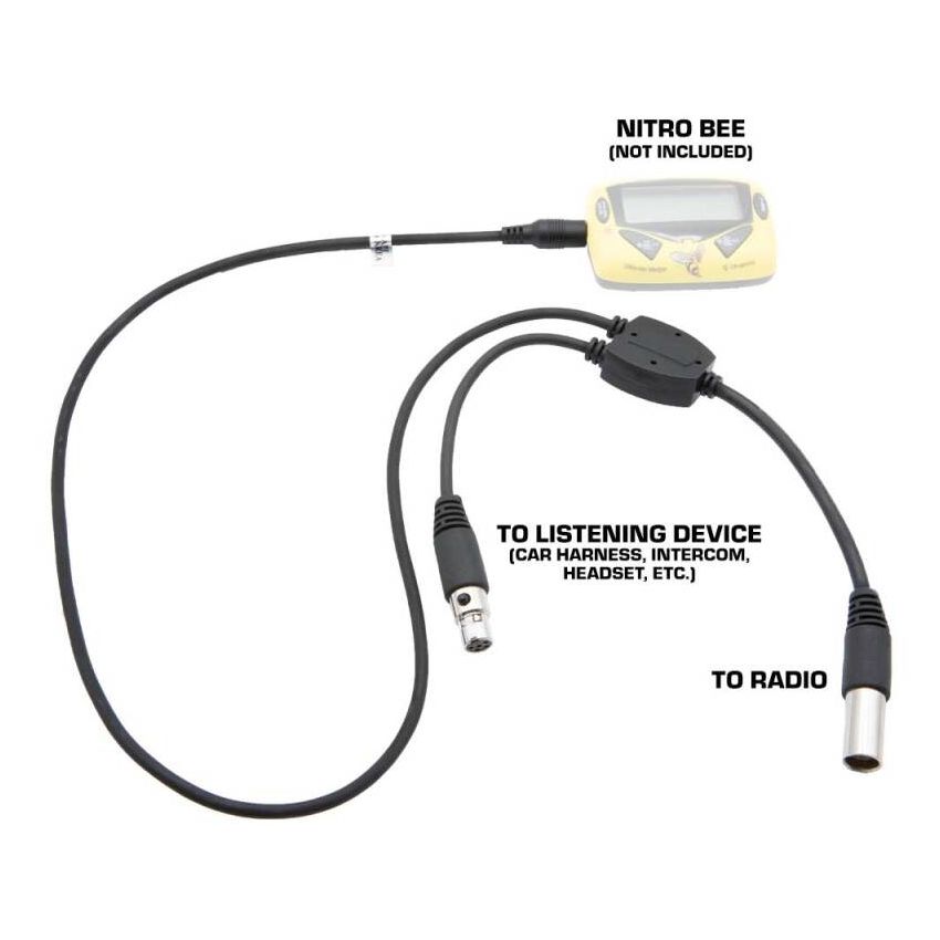 Rugged Radios CS-SCAN-ADPT Adapter for Scanner to 5-pin Car Harness Headset or Intercom