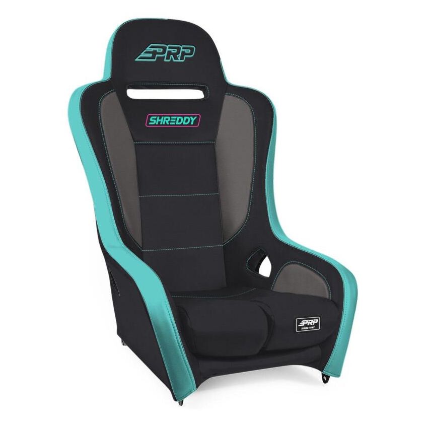 PRP Seats SHRDYA9101-01 PRP Shreddy Podium Suspension Seat - Black/Teal