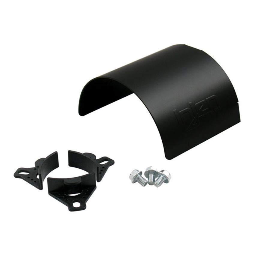 Injen Aluminum Air Filter Heat Shield Universal Fits 3.50 Black