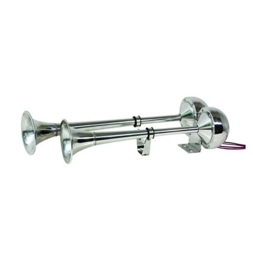 Kleinn Air Horns Marine-One Kleinn Stainless Steel Dual Horn/ 15.5In/13In - Stainless Steel