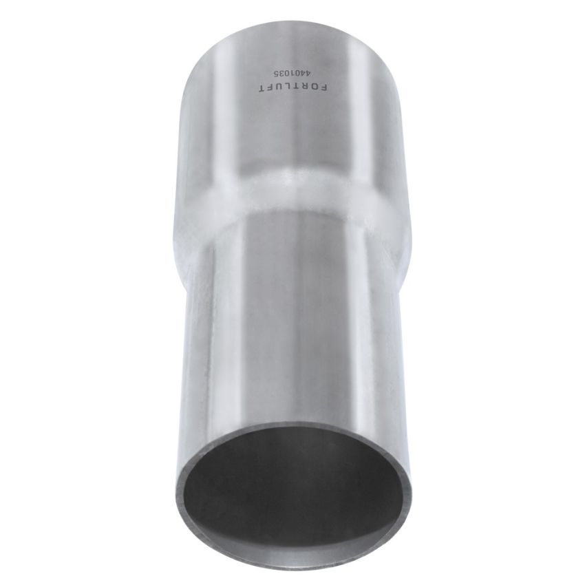 FORTLUFT 4401035 Universal Adapter Exhaust Pipe Stainless Steel, 1.50''/38mm - 1.75''/45mm
