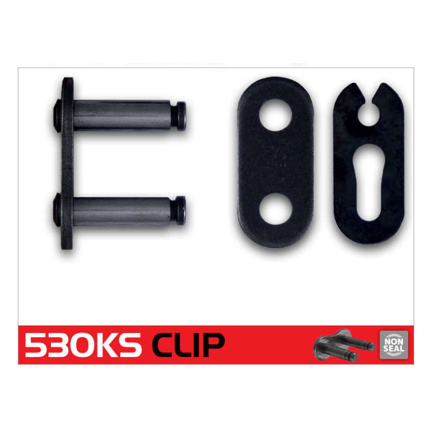 RK Chain 530KS-CL 530KS-CLIP - Natural