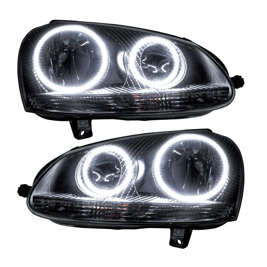 Oracle 06-10 Volkswagen Jetta SMD HL - Chrome - White