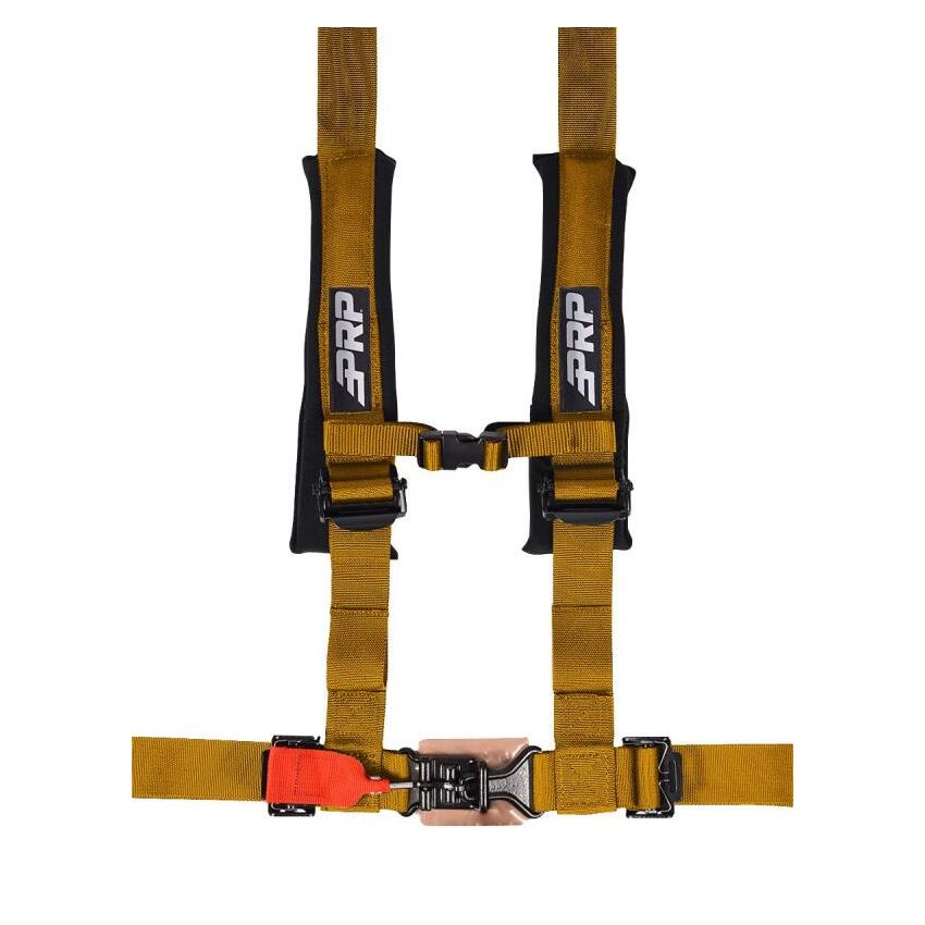PRP Seats SB4.2LL-GO PRP 4.2 Harness with Latch / Link Lap Belt- Gold