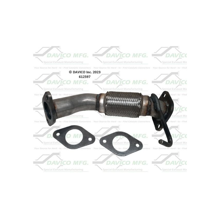 Davico Mfg 612597 Prebent exhaust pipe