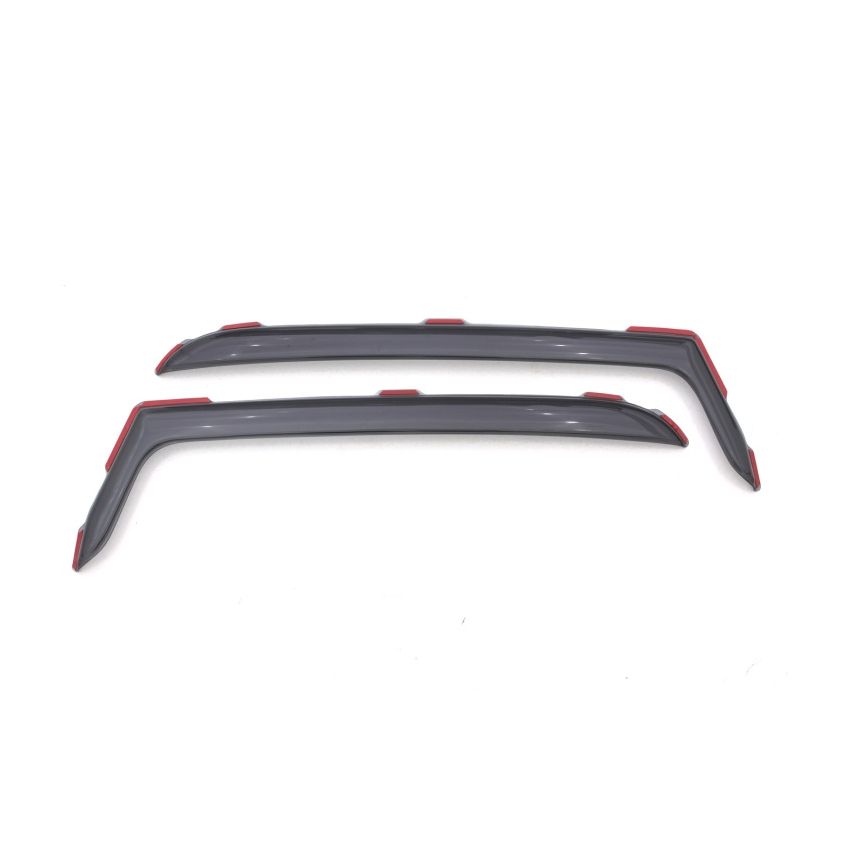 Lund 97-06 Jeep Wrangler Ventvisor Elite Window Deflectors - Smoke (2 Pc.)