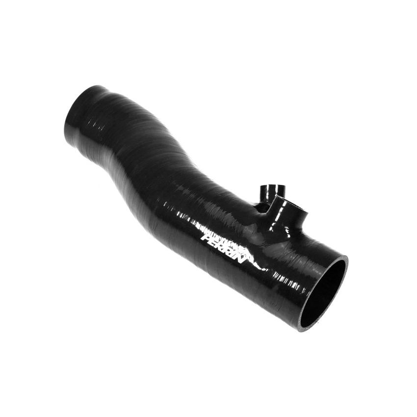 Perrin 2022+ Subaru WRX Black 3in Turbo Inlet Hose w/ Nozzle