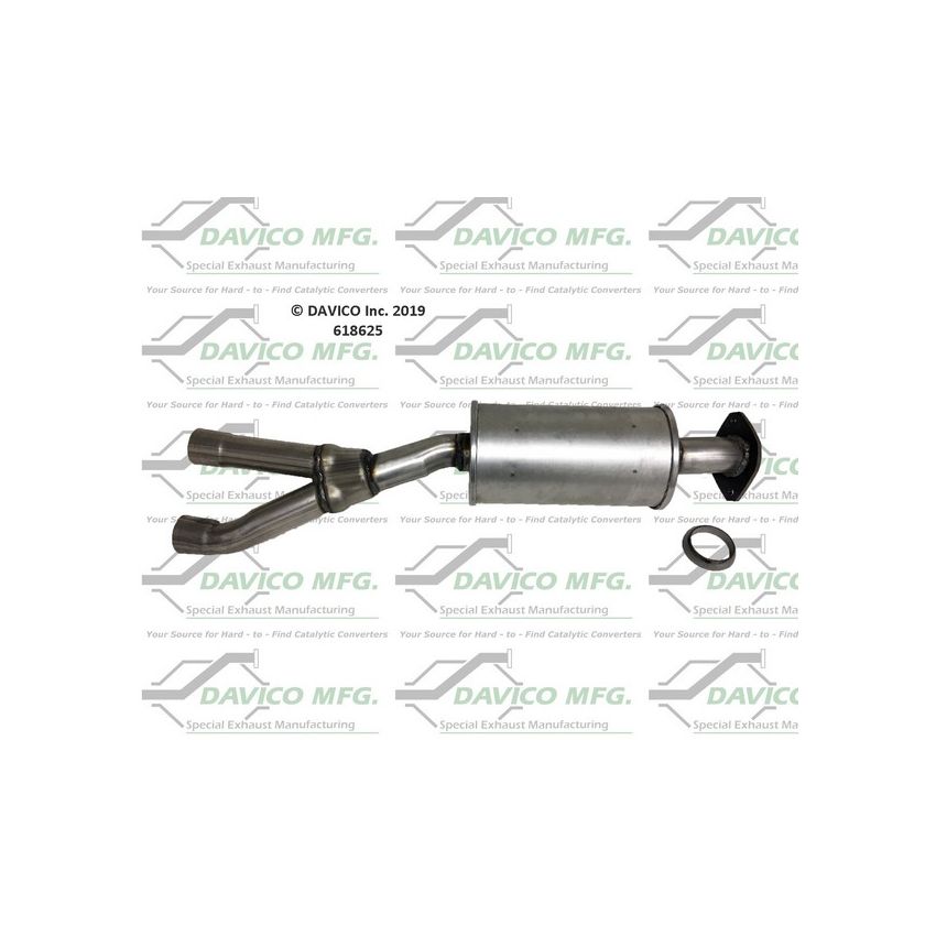 Davico Mfg 618625 Direct fit Muffler