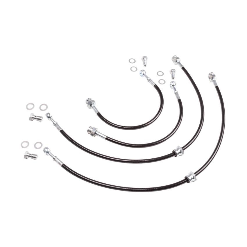 Chase Bays CB-S134-FW 89-02 Nissan 240SX S13/S14/S15 Caliper Brake Lines - Front & Rear Lines