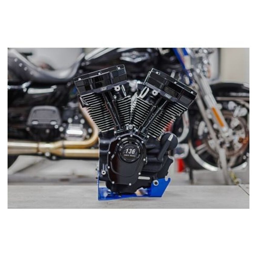 S&S Cycle 310-1290 17-23 Oil-Cooled M8 Touring MK136 Black Edition Engine