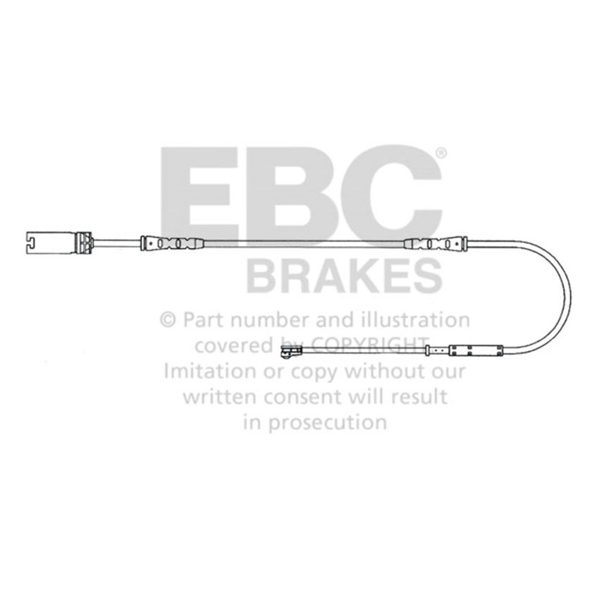 EBC 2010-2013 BMW 128 3.0L Front Wear Leads