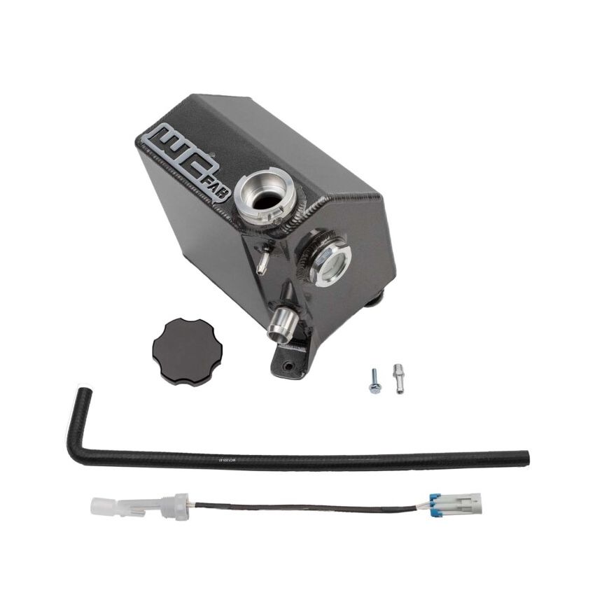 Wehrli WCF100433-GW 17-19 Chevrolet 6.6L L5P Duramax OEM Placement Coolant Tank Kit - Gloss White