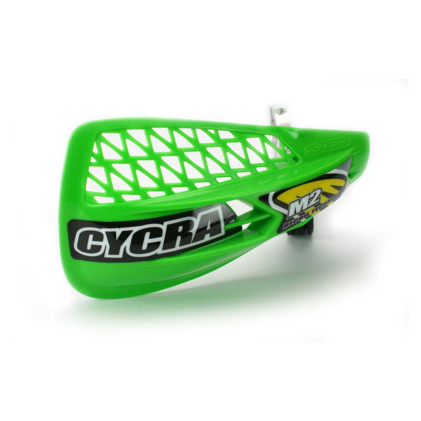 Cycra 1CYC-0225-72XVT M-2 Recoil Vented Handshields - Green