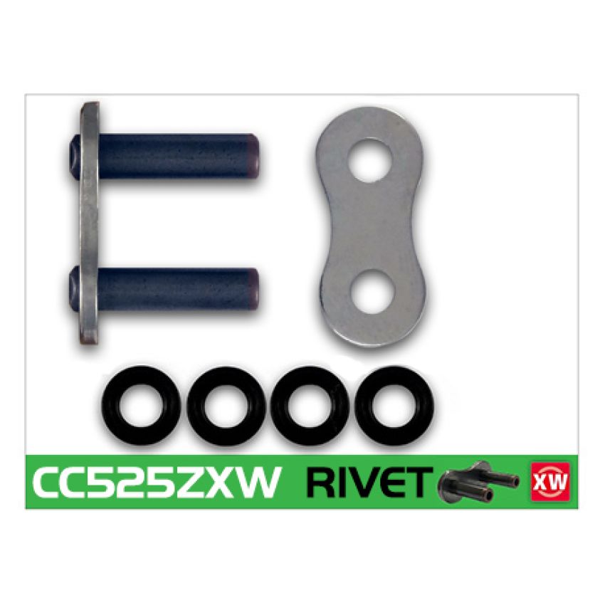 RK Chain CC525ZXW-RL CC525ZXW-RIVET - Chrome