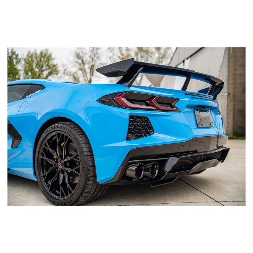 CORSA Performance 21102CFBLK Corsa 20-24 Chevrolet Corvette C8 RWD 3in Xtreme Cat-Back Exhaust w/4.5in Carbon Fiber BlackPVD Tip
