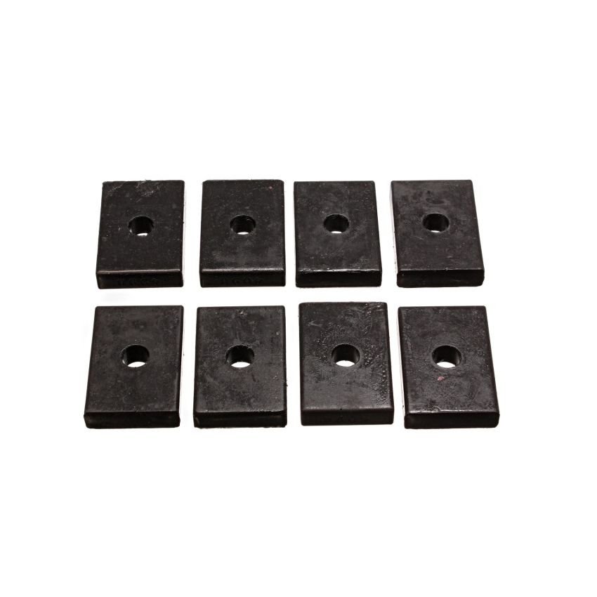 Energy Suspension Pad 2-7/16in L X 1-5/8in W X 15/32 Id X 1/2in H - Black