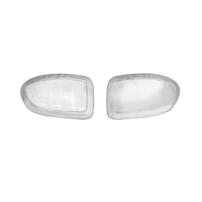 AVS 02-06 Cadillac Escalade Mirror Covers 2pc - Chrome