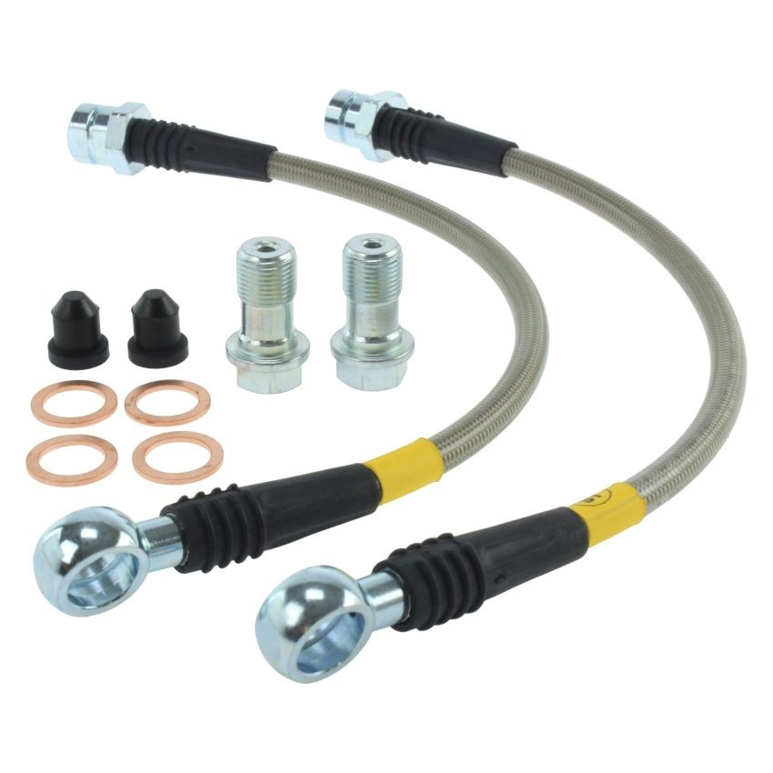 StopTech 15-17 Volkswagen GTI Stainless Steel Rear Brake Lines