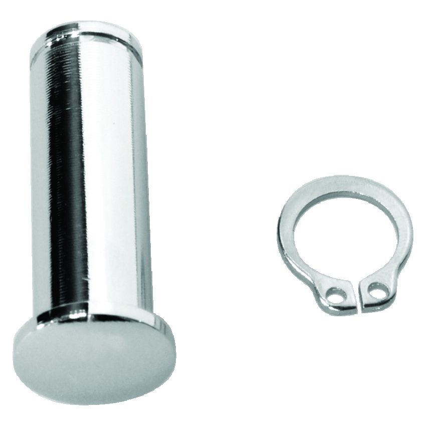 Bikers Choice 483297 99-Up Big Twin 98-03 XL Except 08 Up FLH FLT Chrome Brake Pivot Pin & Clip