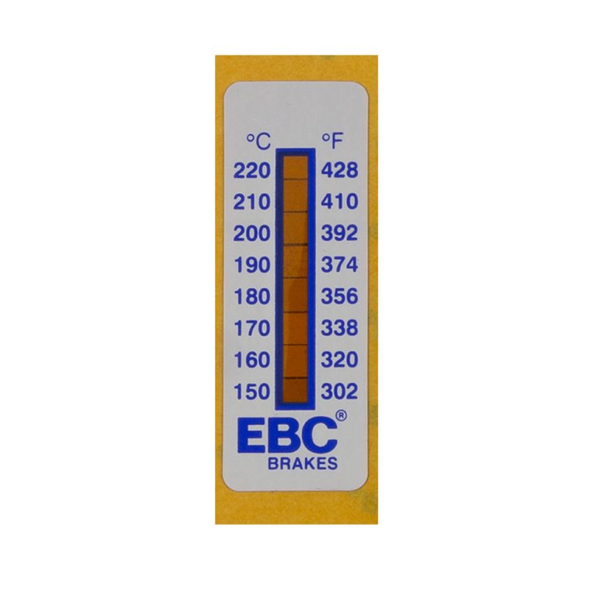 EBC TS001 Racing Level Caliper Temperature Strips (8 Pack)