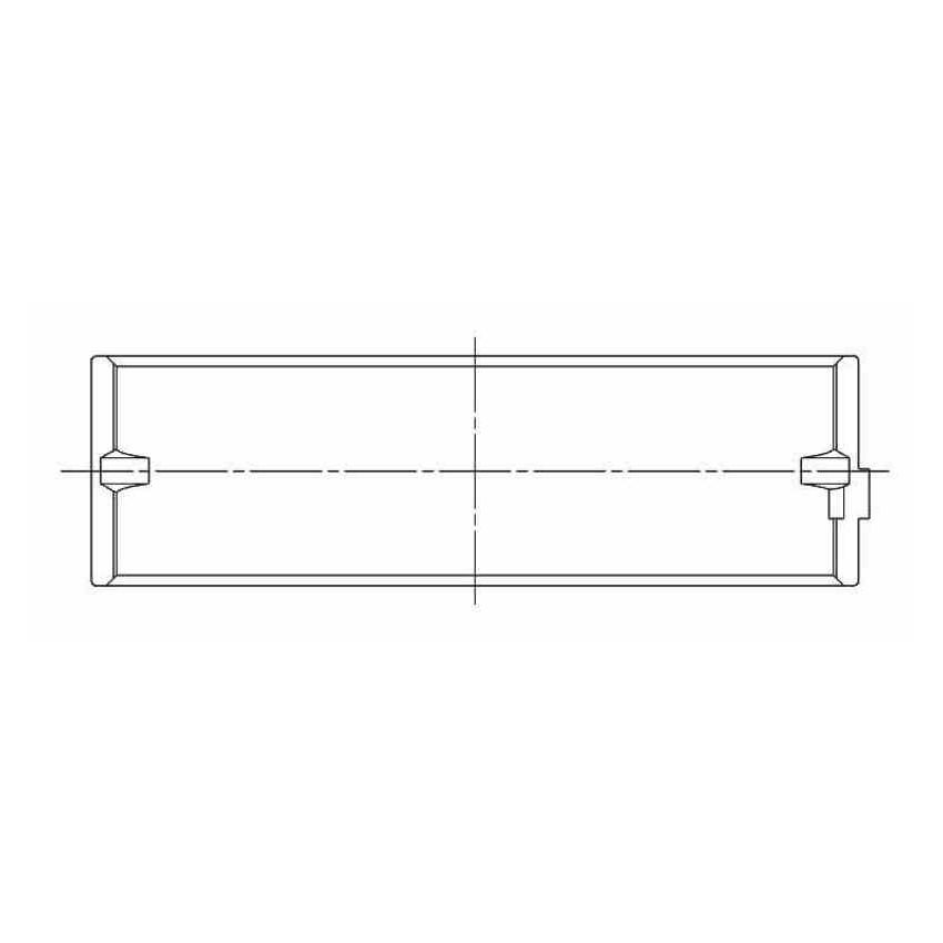 ACL BEARINGS AEB5M1010HC-010 Main Bearing Set Coated Ford 351C/351M/400M