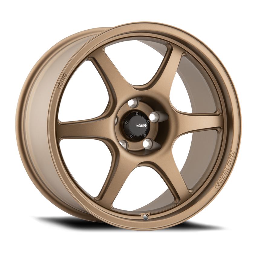 Konig Hexaform 15x7.5 4x100 ET35 Matte Bronze