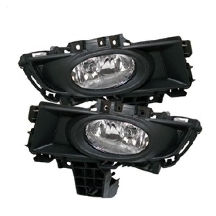 Spyder Mazda 3 07-08 4Dr OEM Fog Lights (Wont Fit Sports/Gt Or Htchback)w/swch Clear FL-CL-MAZ307-C
