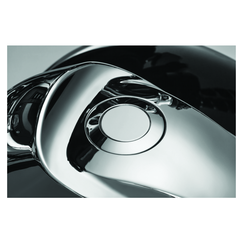 Kuryakyn 7178 Flush Mount Pop Up Gas Cap Chrome