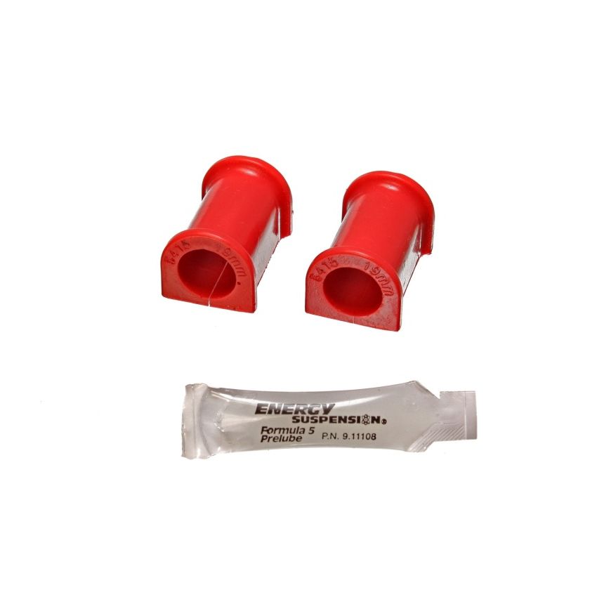 Energy Suspension 95-99 Mitsubishi Eclipse FWD/AWD Red 19mm Front Sway Bar Bushings