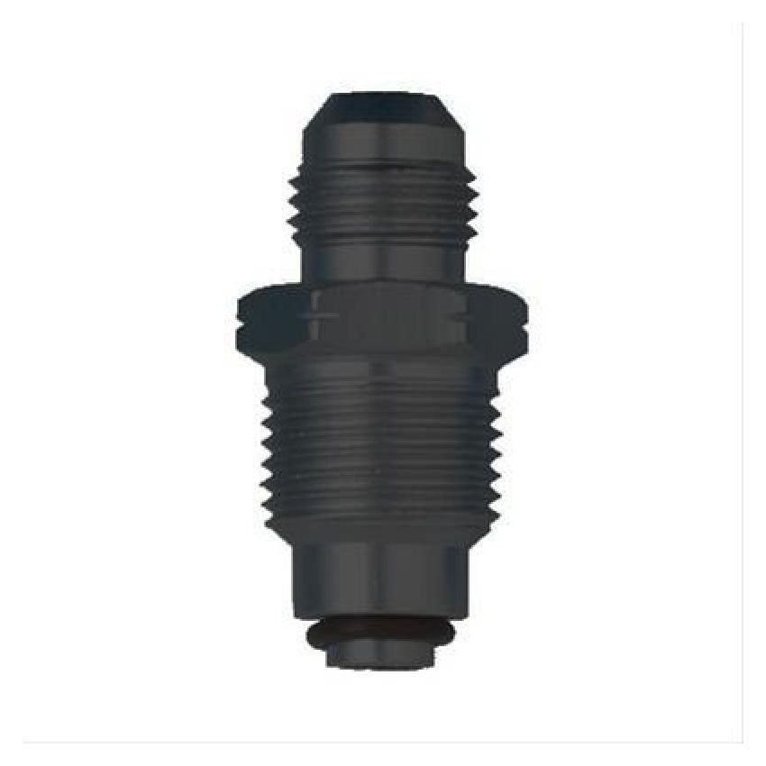 FRAGOLA FRG491962-BL Male Adapter Fitting #6 x 14mm x 1.5 FI Black