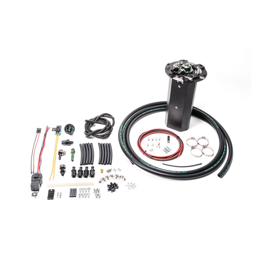 Radium Engineering 20-1820 Radium 09-20 Nissan 370Z RHD/LHD Fuel Hanger Surge Tank(Pumps Not Incl.) Walbro GSS342 AEM 50-1200