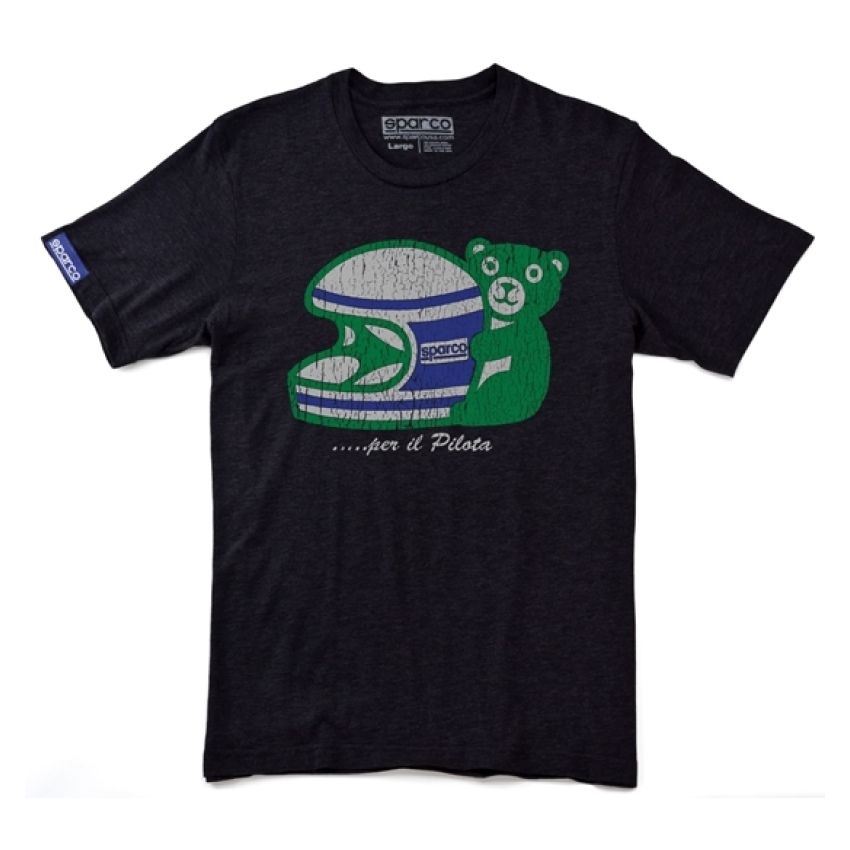 Sparco T-Shirt PILOTA CHRCL - Large