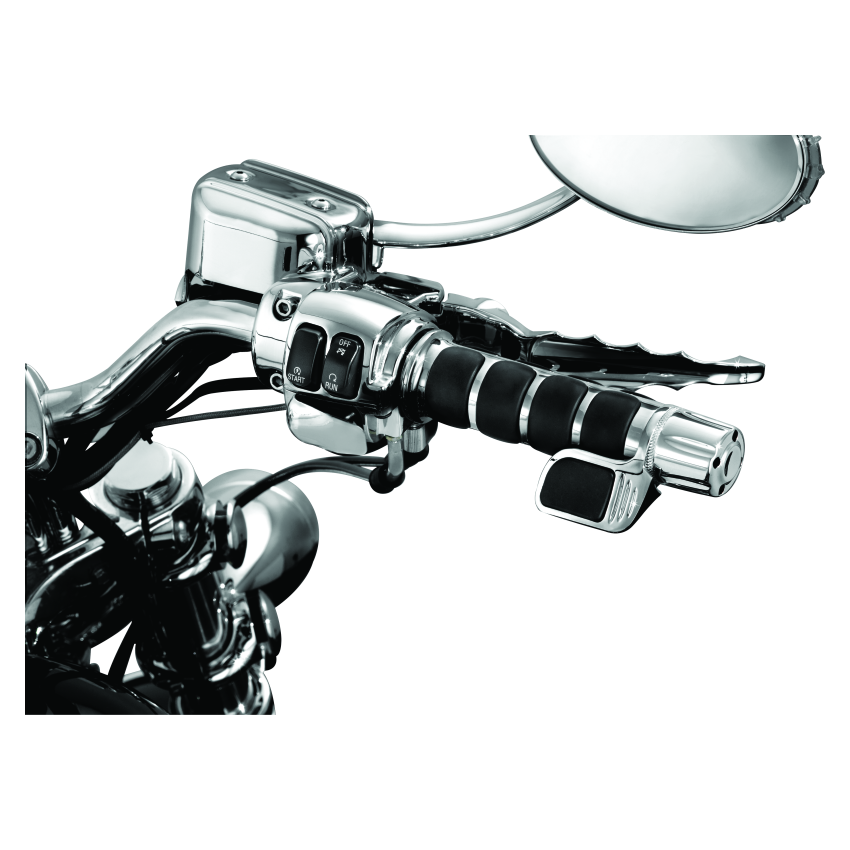 Kuryakyn 6238 Grip End Weights Chrome