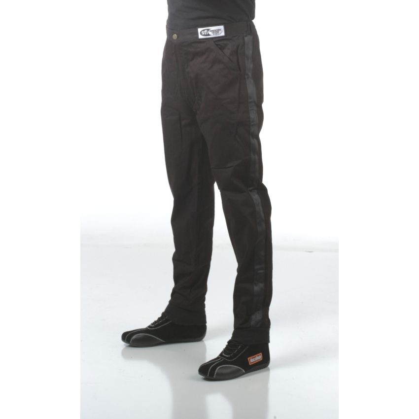 Racequip 112002 Black SFI-1 1-L Pants Small