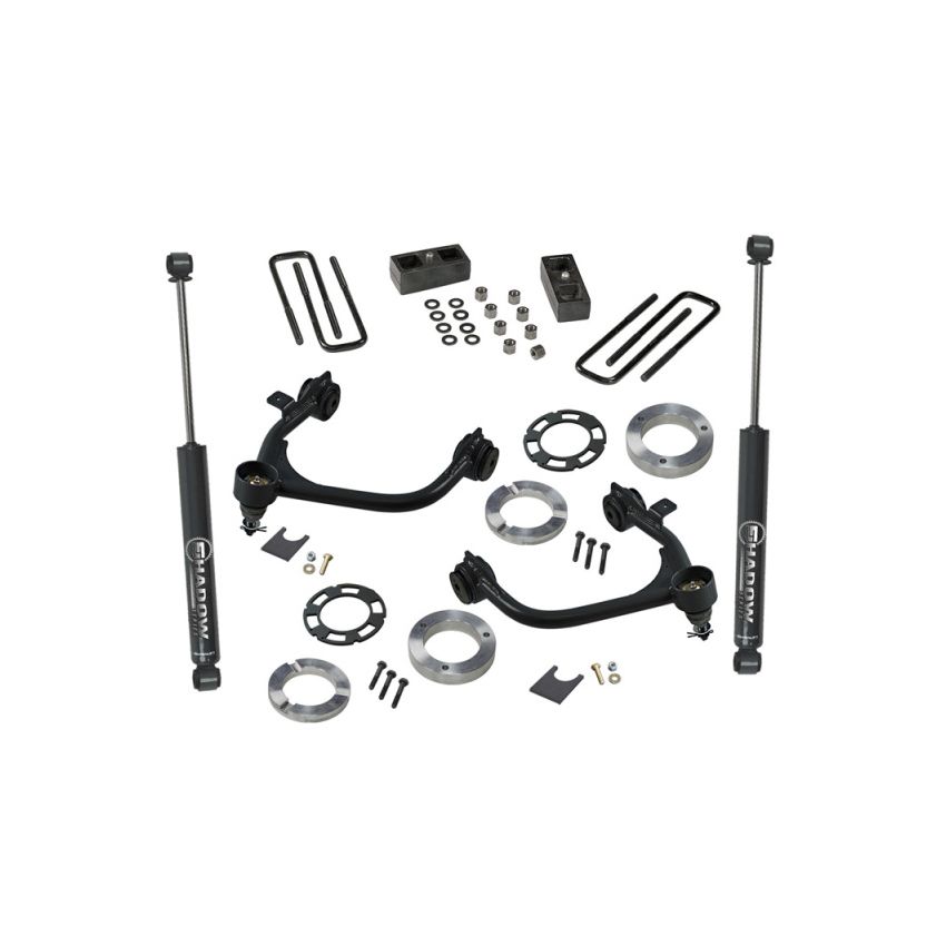 Superlift 3900 19-20 Chevy Silverado 1500 (New Body) 3in GM Lift Kit 2WD and 4WD w/  Shocks