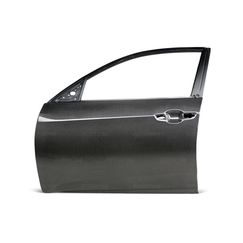 Seibon DD17HDCVR-F 2017 Honda Civic Type-R OE Style Gloss Carbon Fiber Front Doors