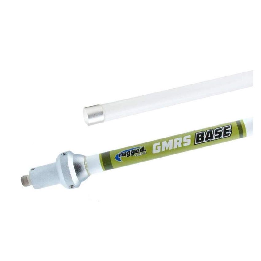 Rugged Radios GMRS-BASE Base Camp - Base Station GMRS Tuned Fiberglass Antenna