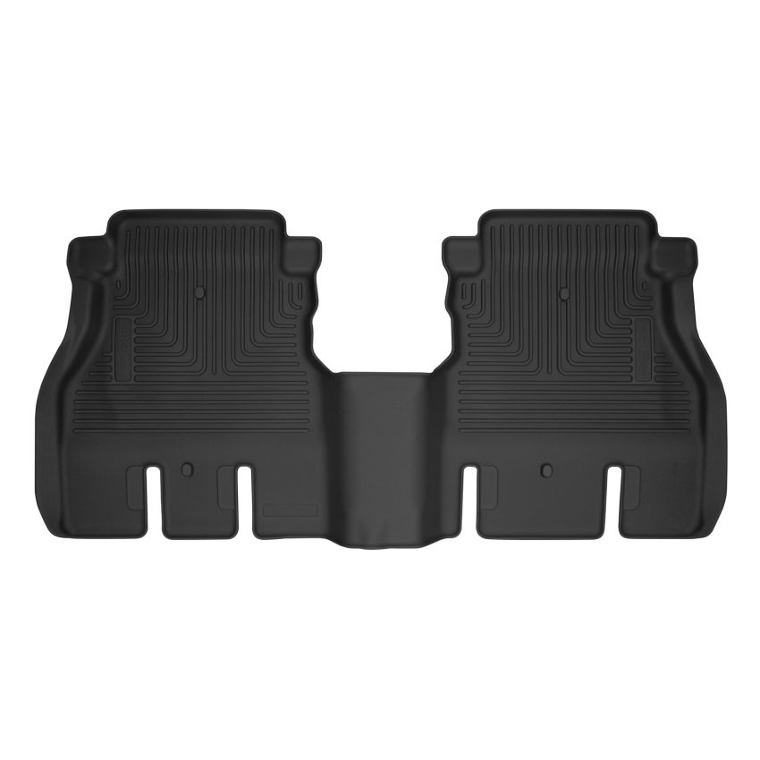 HUSKY LINERS HSK54631 18-   Jeep JL 4 Door Rear Floor Liners Black