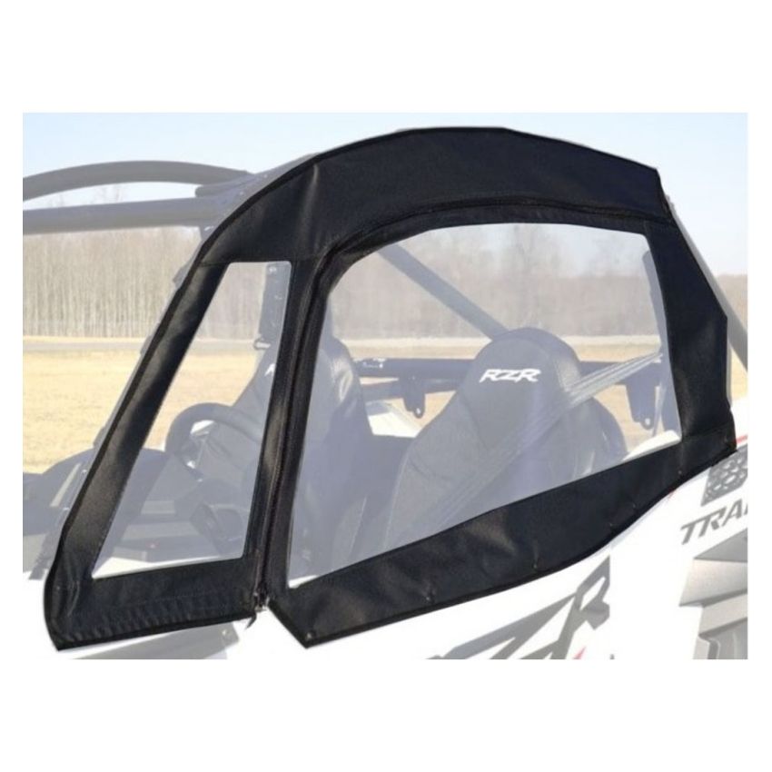 Seizmik 51-21032 21-24 Polaris 900-1000 RZR Trail/S Soft Doors w/ Zippers Kit