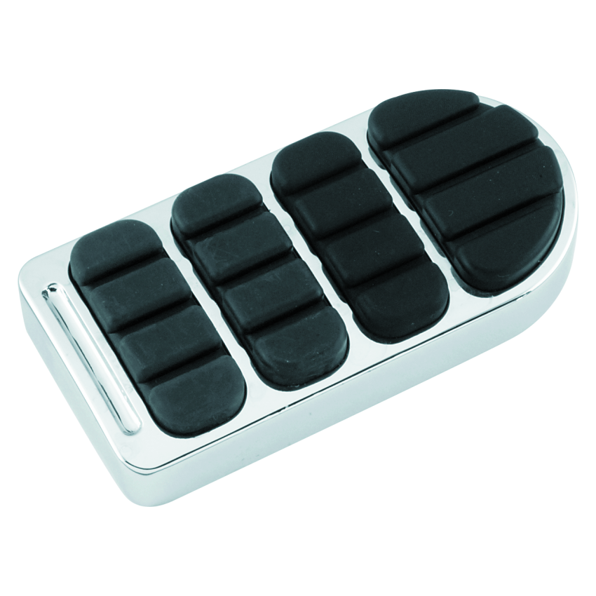 Kuryakyn 8044 ISO Longhorn Brake Pedal Pad Chrome