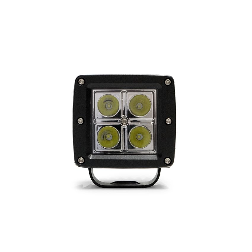 DV8 Offroad 3in Cube LED Light 20W Spot 5W LED - Chrome