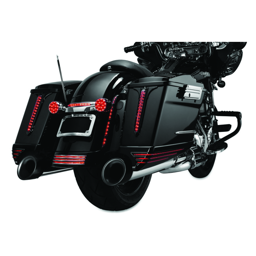 Kuryakyn 864 Billet Antenna Hex/Grooved Black & Raw