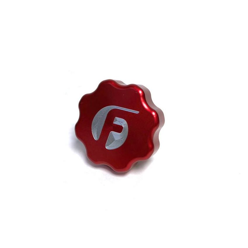 Fleece Performance 01-16 GM 2500/3500 Duramax Billet Oil Cap Cover - Red