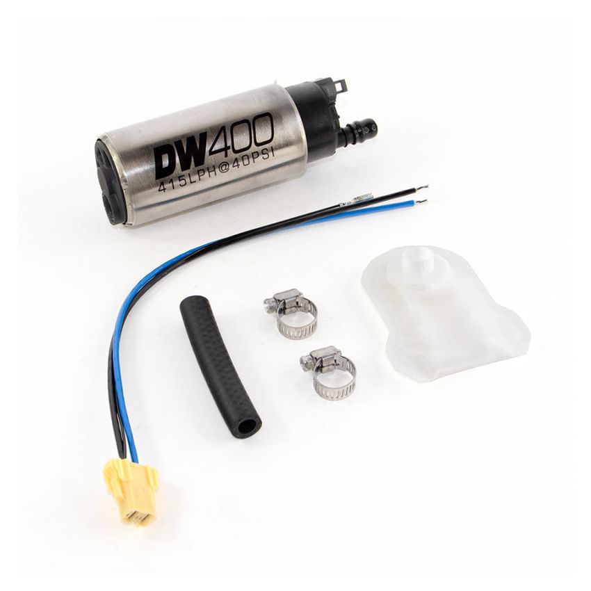 DeatschWerks 415LPH DW400 In-Tank Fuel Pump w/ 9-1041 Install Kit 98-11 Nissan Patrol