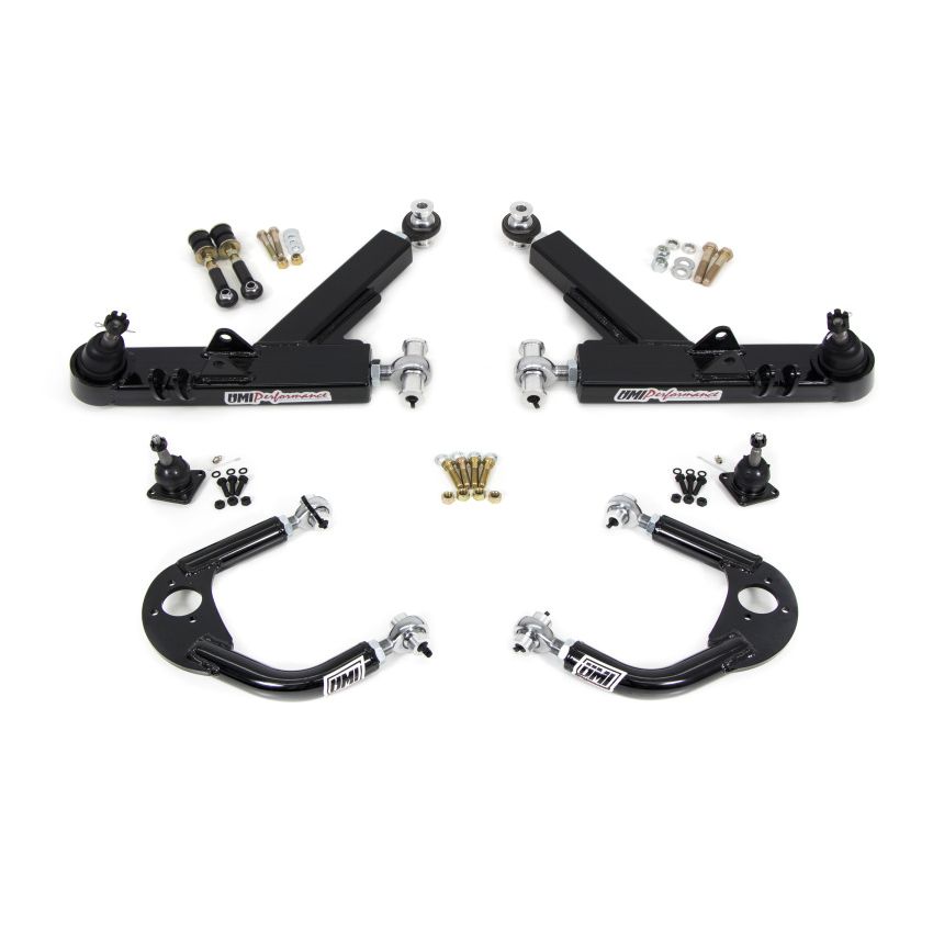 UMI Performance 231410-B 93-02 GM F-Body A-Arm Kit Double Shear Mount Boxed Lower + Adj Upper