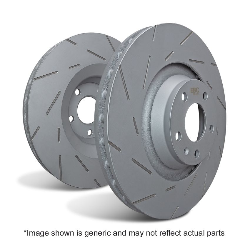 EBC 2012-2013 Mercedes-Benz B200 2.0L Turbo USR Slotted Front Rotors