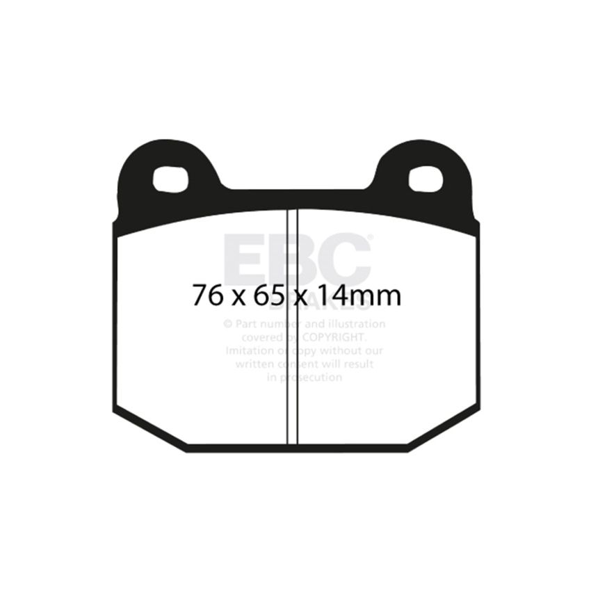 EBC 03-04 Infiniti G35 3.5 (Manual) (Brembo) Ultimax2 Rear Brake Pads