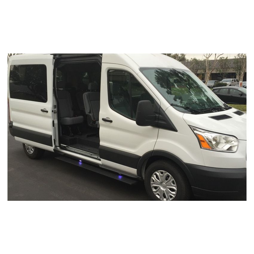 AMP Research 76159-01A 2014-2017 Ford Transit PowerStep Plug N Play - Black